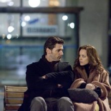 Amore su una panchina per Eric Bana e Rachel McAdams, interpreti di The Time Traveler's Wife