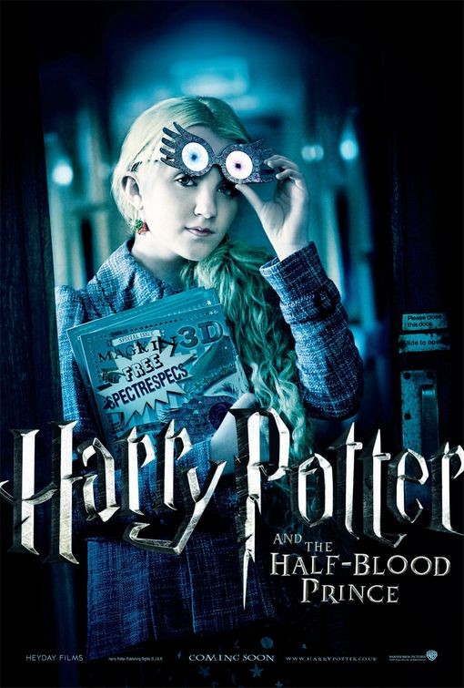 Character Poster Per Harry Potter E Il Principe Mezzosangue Luna Lovegood 121237