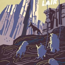 Uno degli 8 splendidi poster 'vintage' promo di Up, ispirati ai vecchi manifesti delle agenzie di viaggi