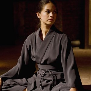 Kristin Kreuk in una scena più tranquilla nel film Street Fighter: The Legend of Chun-Li