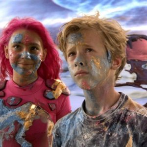 Taylor Dooley e Cayden Boyd nel film Le avventure di Sharkboy e Lavagirl in 3-D del 2005