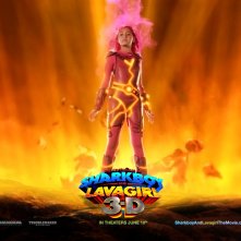 Un wallpaper del film The Adventures of Shark Boy & Lava Girl in 3-D, con Taylor Dooley