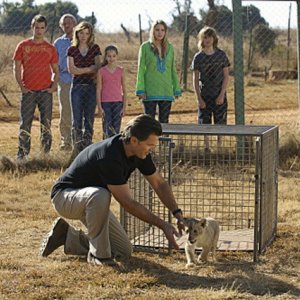 Una scena del pilot de L'Africa nel cuore