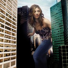 Callie Thorne in una foto promozionale della stagione 5 di Rescue Me