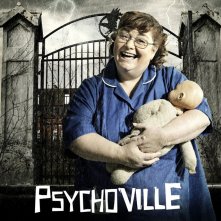 Dawn French in un poster promozionale della serie Psychoville