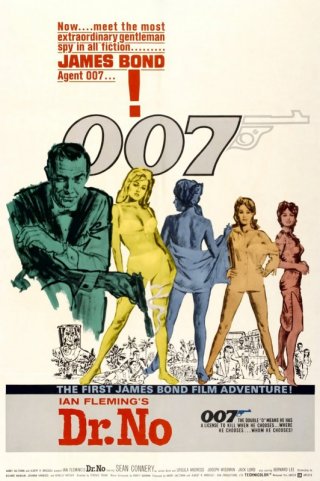 La locandina di Agente 007, licenza di uccidere