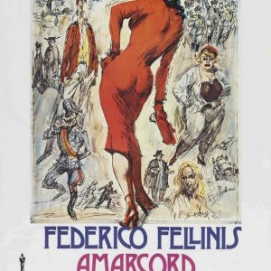 La locandina di Amarcord