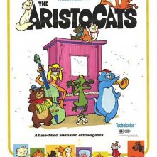 La locandina di Gli Aristogatti