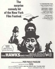 La locandina di Uccellacci e uccellini