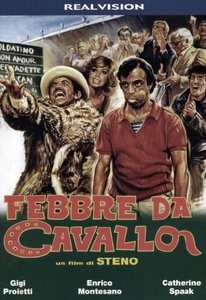 La locandina di Febbre da cavallo