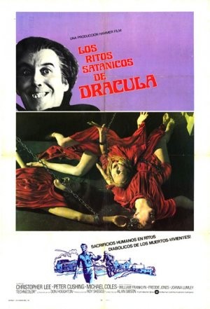 Locandina spagnola del film I satanici riti di Dracula
