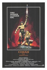 Locandina di Conan il barbaro
