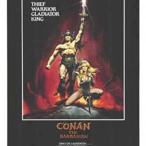 La locandina di Conan il barbaro