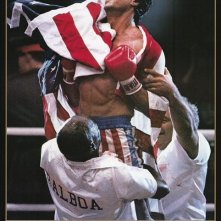 La locandina di Rocky IV