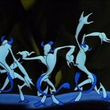 Il ballo di alcuni fantasmi nell'episodio Una notte sul Monte Calvo nel film Fantasia