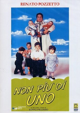 Locandina del film Non più di uno (1990) con Renato Pozzetto