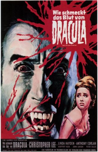 Locandina tedesca del film Una messa per Dracula