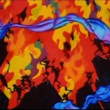 Una tetra scena del sabba dall'episodio Una notte sul Monte Calvo nel film Fantasia