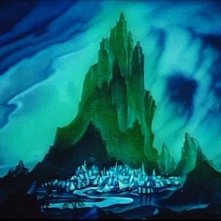 Una veduta del Monte Calvo nel film Fantasia