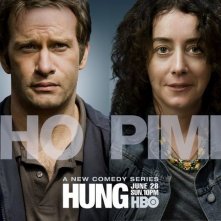 Un poster con sviluppo orizzontale di Hung