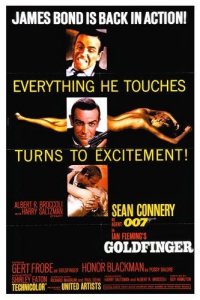 Locandina di Agente 007, missione Goldfinger