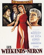La locandina francese del film Mio figlio Nerone