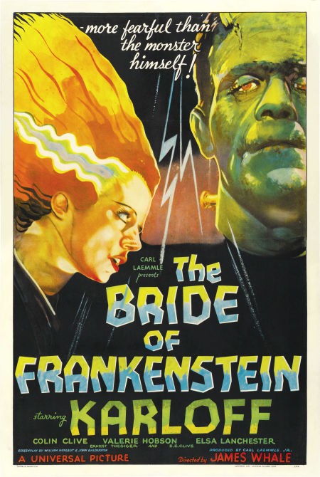 Locandina Americana Del Film La Moglie Di Frankenstein 122842
