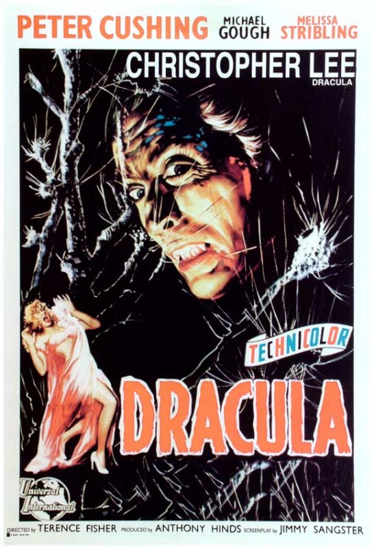 Una Splendida Locandina Inglese Del Film Dracula Il Vampiro 122701