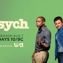 La locandina della Stagione 4 di Psych