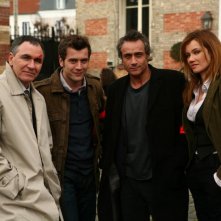 Marine Delterme, Jean-Michel Tinivelli, Jean Dell e Baquet nella serie Alice Nevers