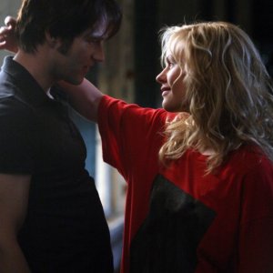 Stephen Moyer e Anna Paquin in un'immagine dell'episodio 'Scratches' di True Blood
