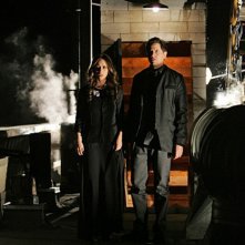 Jennifer Love Hewitt con Jamie Kennedy nell'episodio Thrilled to Death della quarta stagione di Ghost Whisperer