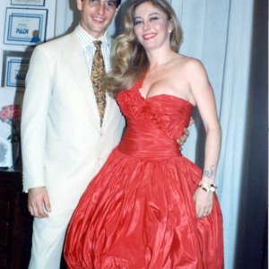 Antonio Di Ciesco con Moana Pozzi