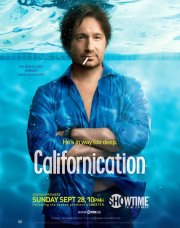 La locandina della season 2 di Californication