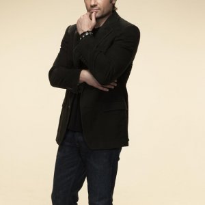 Una foto di Hank Moody interpretato da David Duchovny in Californication