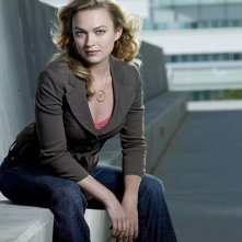 Una foto promo di Sophia Myles per la serie tv Moonlight