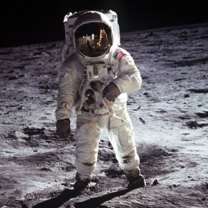 20 luglio 1969 - Buzz Aldrin approda sulla Luna
