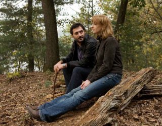 Filippo Timi e Kseniya Rappoport in una scena del film La doppia ora