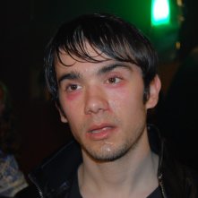 Marco Iannitello sul set di un documentario sulle Bestie di Satana