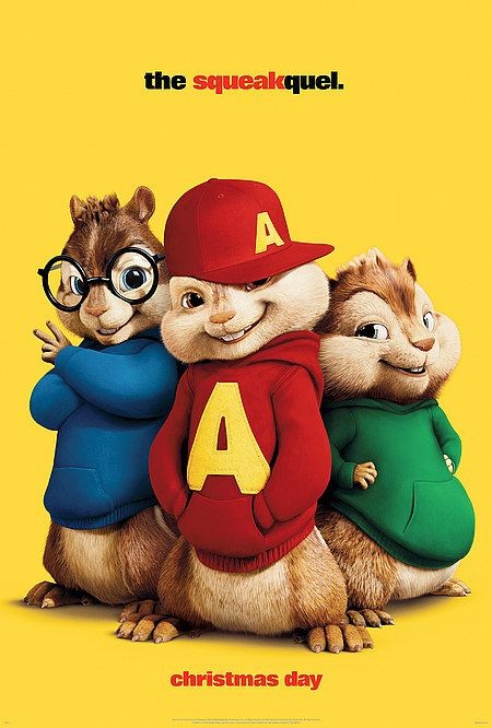 Nuovo Poster Per Alvin And The Chipmunks The Squeakquel 123530
