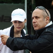 Moccia sul set di Amore 14 insieme a Veronica Oliver