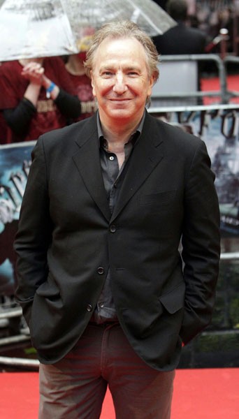 Alan Rickman Durante La Premiere Londinese Di Harry Potter E Il Principe Mezzosangue 123776
