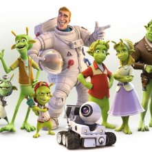 Il Professor Kipple, Skiff, Eckle, Chuck, Rover, Lem, Neera e il Generale Grawl sono i protagonisti di Planet-51