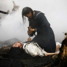 Koyuki e Gianna Jun in una scena del film Blood: The Last Vampire