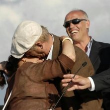 G8 2009 A L Aquila La Star Bill Murray Bacia Appassionatamente Stefania Pezzopane Presidente Della Provincia 123997