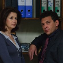 Paola Benocci e Ninni Bruschetta nel film televisivo Occhio a quei due