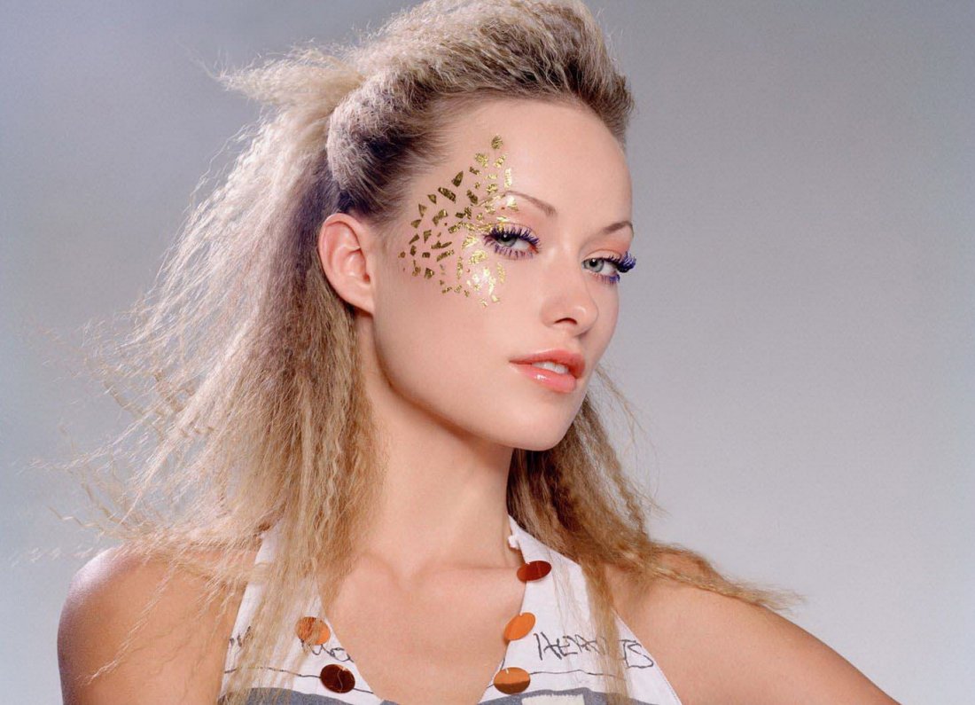 Un Wallpaper In Primo Piano Di Olivia Wilde 124060