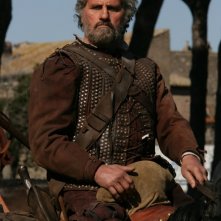 Adriano Pappalardo in una scena della miniserie Il falco e la colomba