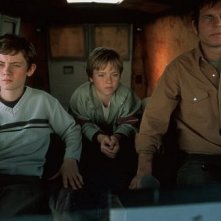 Bill Paxton, Matt O'Leary e Jeremy Sumpter nel film Frailty