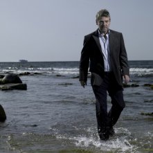 Kenneth Branagh in una foto promozionale della serie Wallander